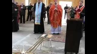 Освячення хреста для каплиці по вул Шептицького.AVI