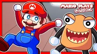 👲 ESCAPE CREEPY POOP. EXE [SCARY OBBY] | Mario Plays Roblox Mr Pous Potato Factory Escape Obby