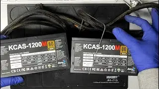 Ремонт 2 блоков питания AeroCool KCAS 1200M, не включаются