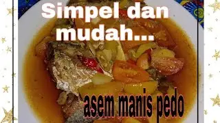 Asam Manis ikan Pedo