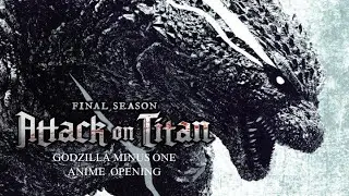 GODZILLA MINUS ONE Anime Opening | MY WAR - Shinsei Kamattechan