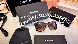 Unboxing my new Chanel Sunglasses 💗