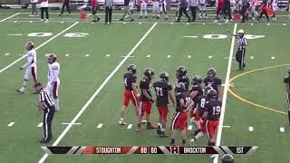 Stoughton Black Knights vs Brockton Boxers Football (10-15-21)