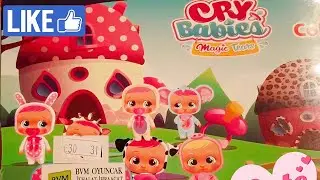 Поддельный набор Cry Babies. Обзор и распаковка. Игрушки из Турции
