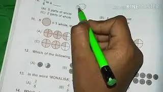 Maths olympiad class 3 - difficult or easy questions? Chapter Fractions