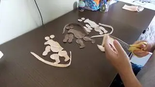 Крыса из трикотажа. Крысы акробаты и крыса на парашюте