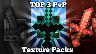 TOP 3 BEST [16x] PvP Texture Packs For MCPE/MCBE (1.18-1.21+)