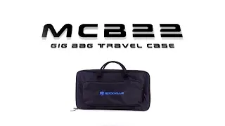 Rockville MCB22 Gig Bag Case 4 DJ/MIDI/Keyboard Controllers/Guitar Pedal Board