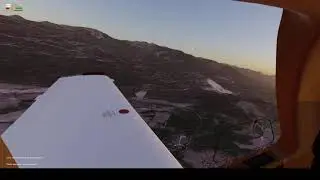 10 minute tourist flight departing Corsica & returning to the airfield in a light aircraft.