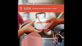 You've made a difference!
