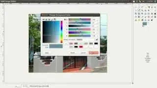 How to Get the HTML Colour Code of a Particular Colour From an Image Using GIMP ?.