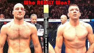 ROBBERY?!! Who REALLY Won (Sean Strickland vs Dricus Du Plessis)