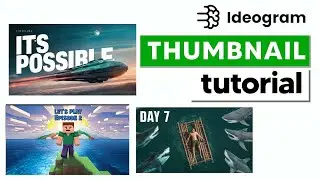 How To Make YouTube AI Thumbnails (Ideogram A.I Tutorial) Quick AI Generated Thumbnails