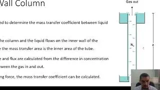 Mass transfer in Arabic | 73 | M.T. correlations for flow in a pipe and for a wetted wall column