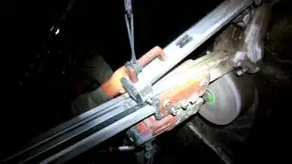 Бурение окон пересыпания в силосе элеватора 1.