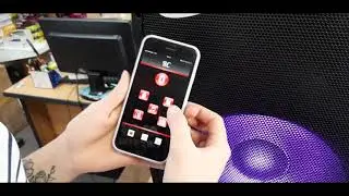 Xline PRA-15 LIGHT Акустическая система активная 2-полосная с USB/SD/Bluetooth/FM и LED подсветкой