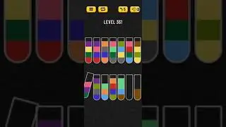Water Sort Puzzle Level 361 Walkthrough Solution Android/iOS 💦