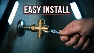 How to install a dishwasher waterline under a sink (simple fix)