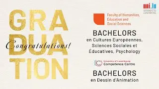 uni.lu 2025 Bachelors' Graduation Ceremony 1 - Faculty of Humanities, Education and Social Sciences