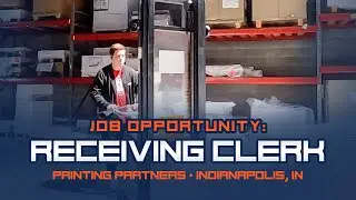 Printing Partners Job Description   Receiving Clerk