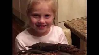 Денис Глушаков   Доча думала , что донской рыбец, а это Томская стерлядка