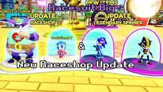 Unlocking Racesuit Big in Sonic Speed Simulator! (Race Shop Update)