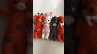 Вязаные игрушки 13 см. #crochet #amigurumi #knitting #doll #вязание #handmade#
