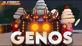 O GENOS É MUITO SPAMMER! - The Strongest Battlegrounds