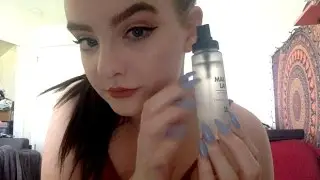 Webcam Makeup Tutorial! (ASMR) Tapping, Whispers
