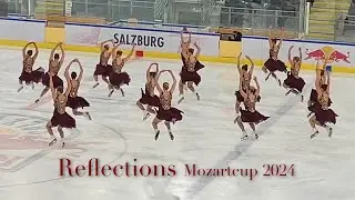 Reflections 🇫🇮 Mozartcup 2024 Short Program - Synchronized skating