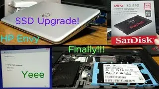 Main laptop SSD upgrade + installing Windows!
