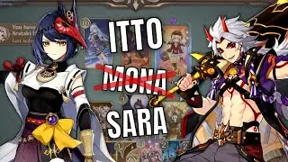 Itto & Sara in Heated Mode | Genshin Impact TCG