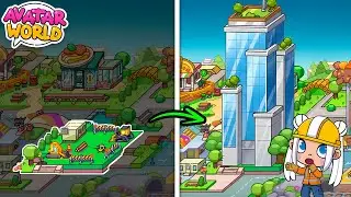 NEW UPDATE! 😱 I BUILT A SKYSCRAPER IN CITY MAKER! 🏙️✨ AVATAR WORLD!