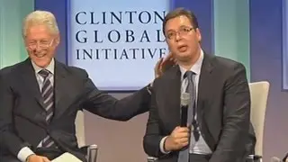 Zločinac Klinton i Monika Vučić!