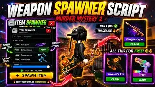 Best Mm2 Script - Weapon Spawner Script *TRADEABLE & EQUIPABLE* | Murder Mystery 2 ⛱️ | KEYLESS 2026