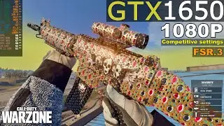 WARZONE  | GTX 1650 4GB | 1080P | Season 4