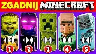 🔊 Guess the Minecraft Character Voice 🔥⛏️💎 Minecraft Movie Song Quiz