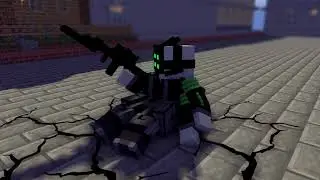 GunWoman vs Anomaly 111 - Minecraft Animation