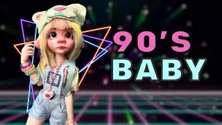 I Made a 90's TOYS NOSTALGIA doll custom? | Retro OOAK BJD