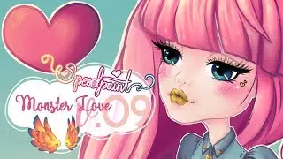 Monster Love ★ Ugee 2150 ★ Speedpaint v.09