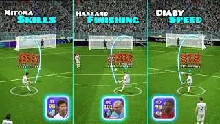 SKILL, FINISHING AND SPEED PLAYERS - Efootball