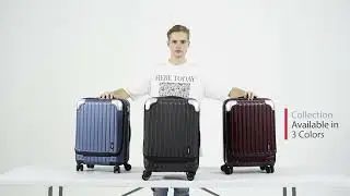 LEVEL8 Grace EXT Carry On Luggage Airline Approved | luggage deals amazon For Smooth travel.
