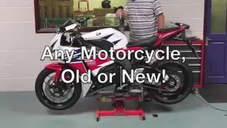 Honda Fireblade motorcycle lift