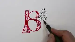 Sketching a Alphabet B. Jasmina Hato