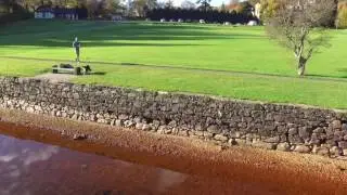Tarbet. Loch Lomond. Drone v Dog Drone Crash.