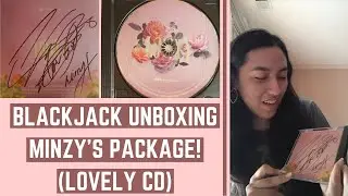 UNBOXING MINZY'S PACKAGE (LOVELY CD) *ONE OF THE 10 WINNERS*