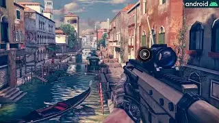 Modern Combat 5: mobile FPS - Gameplay Samsung Galaxy Tab S8 plus Android 1080p