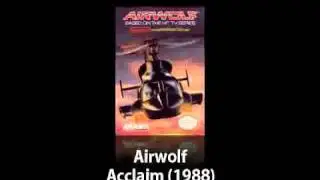 NES - Airwolf (Music) Part 1