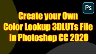 How to Create your Own Color Lookup 3DLUTs File in Photoshop CC 2020  | The Imaging