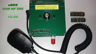 uSDX  SDR HF transceiver  W2CBA v1.02